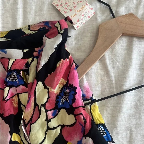 NWT‎ Free People Maxi Skirt Side Slit Flowy Size 8 - Image 8