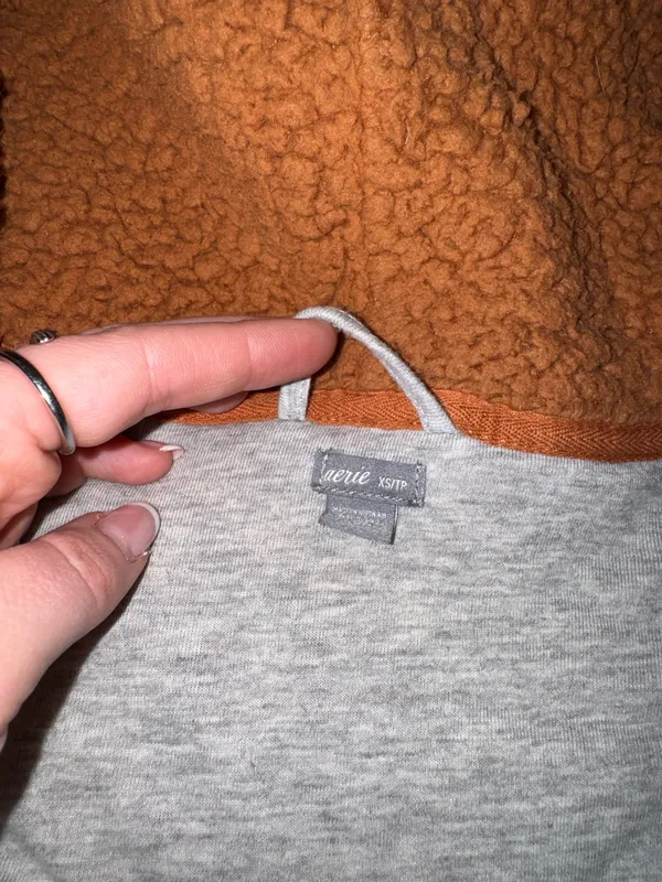 Aerie Sherpa Zip-Up - Image 2