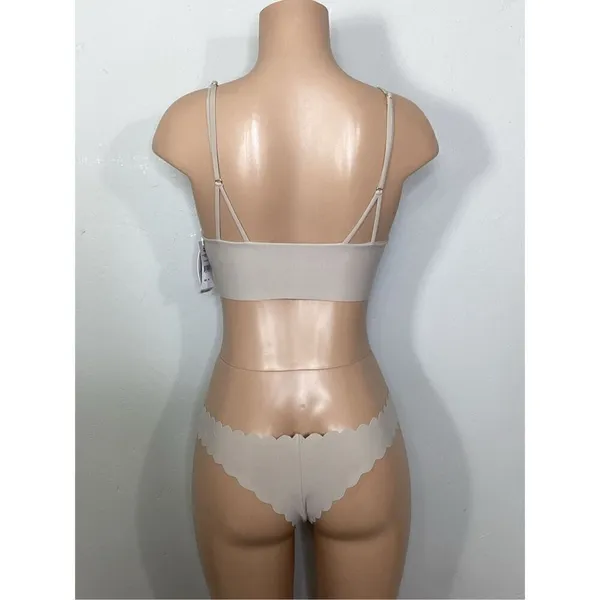 New. Pilyq Seamless thong bikini. S-top/M-bottom. Retails $129 - Image 5