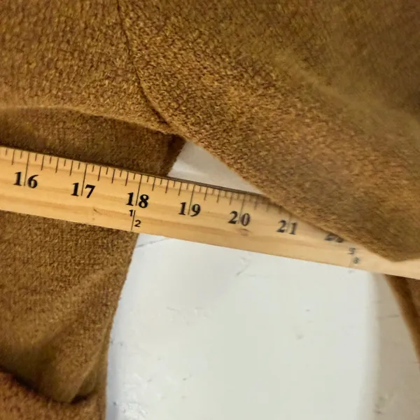 Prana Brown Fuzzy Fleece Half Zip Hoodie‎ Pullover Sweatshirt Women's Small - Image 6