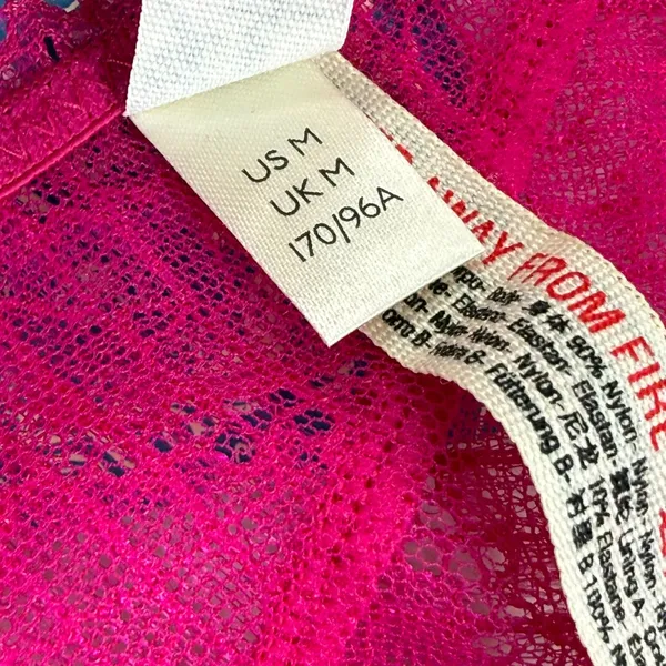 Intimately Free People Fuschia Fantastic Lace Bralette OB1070262 Pink Womens‎ M - Image 3