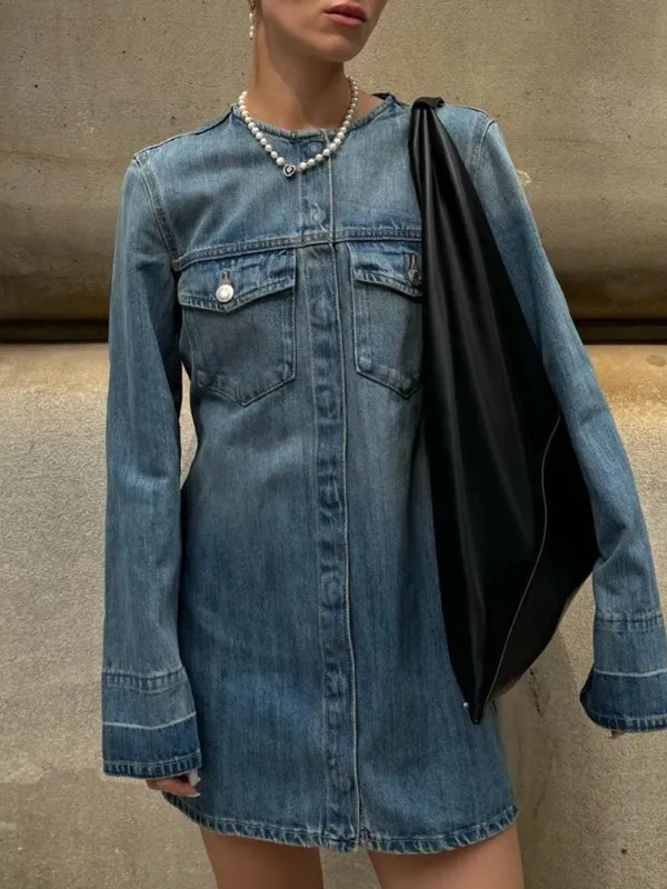 Zara denim dress - Image 2