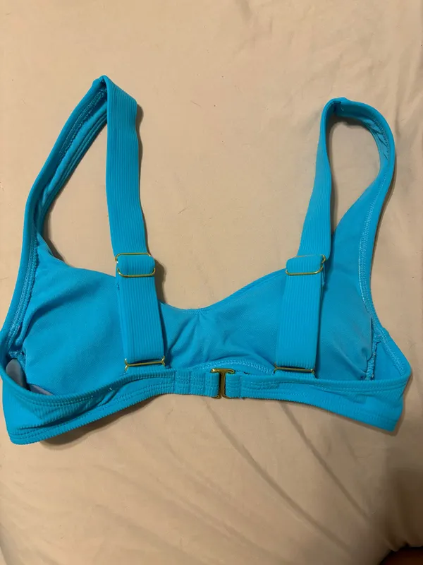 Target Bright Blue Bikini Top - Image 2