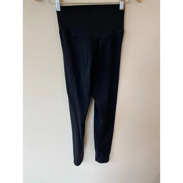 Aerie Women's Real Me 7/8 Hi-Rise Legging Size Medium Black - Image 2