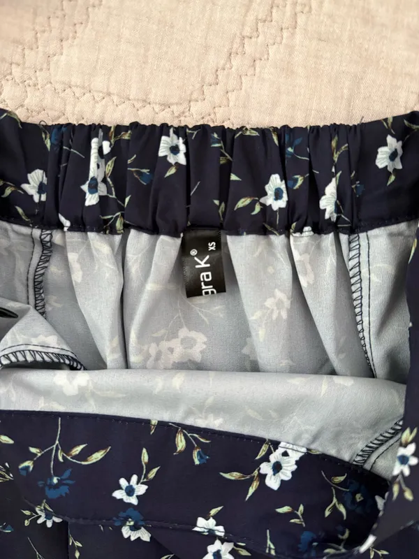 Allegra K Floral Midi Skirt - Image 11