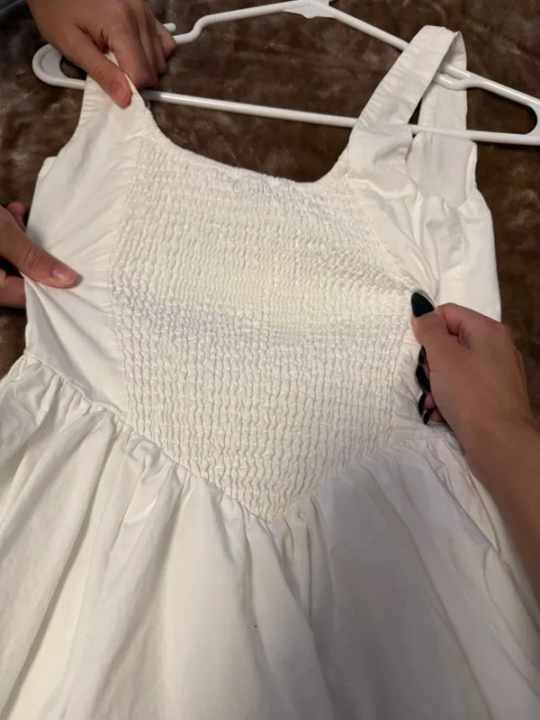 Princess Polly White Mini Dress - Image 7