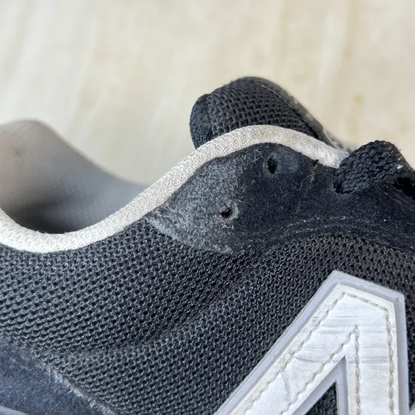 New Balance 515 Womens Sneakers Black White Suede Mesh Low Top WL515BLK 8.5 - Image 10