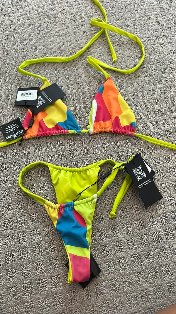 Reversible Bikini set bellesdespins Green - Image 3