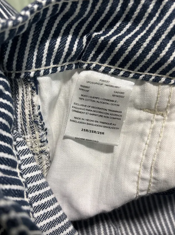 Dickies Striped Carpenter Denim Pants - Image 9
