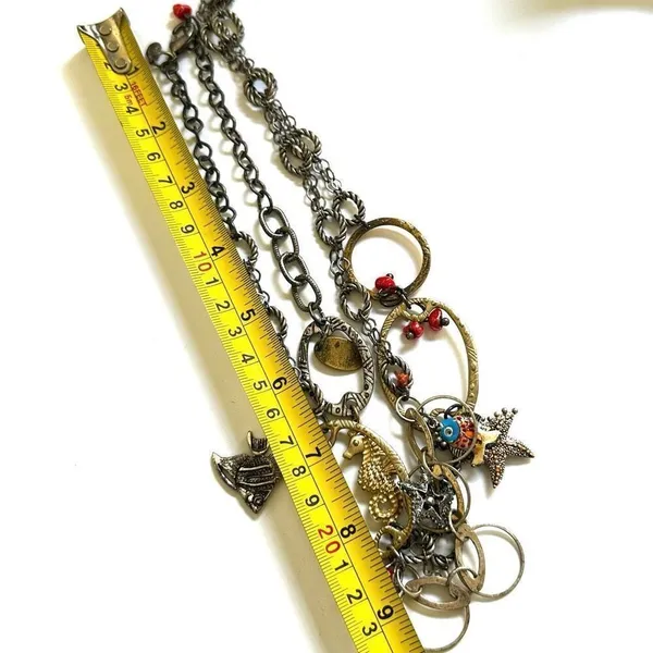 Chico’s long ocean charm necklace - Image 8