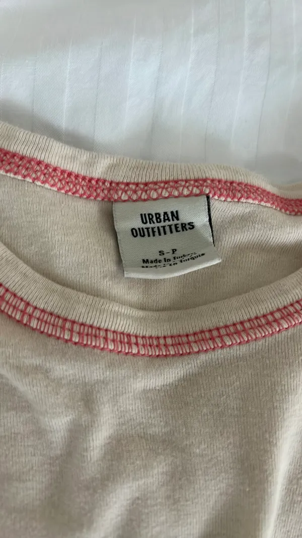 Cute cherry urban outfitters baby doll top - Image 2