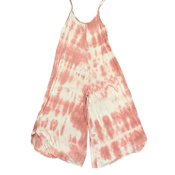 21 Saints Womens Jumpsuit Pants Size Large Capri Romper Tie Dye Y2k 90s Hipster - Image 3
