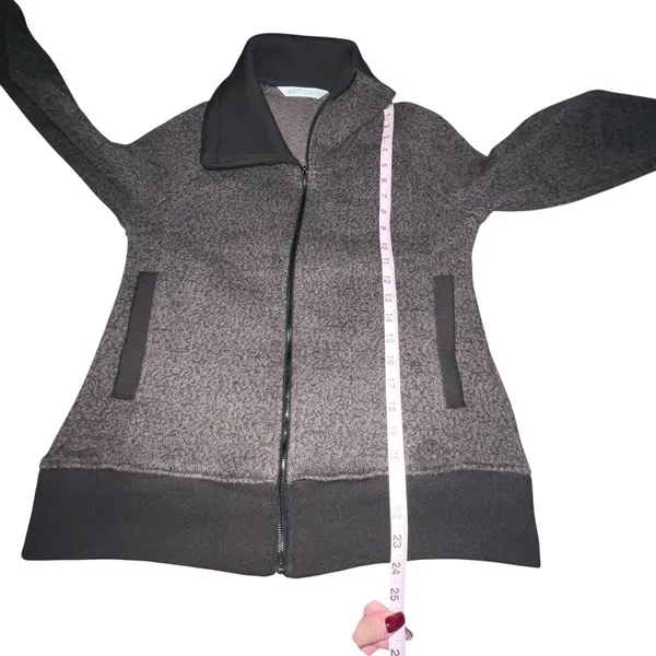 Vintage Woolrich Full Zip Lined Jacket‎ Women's Medium Brown Pockets Collared - Image 6