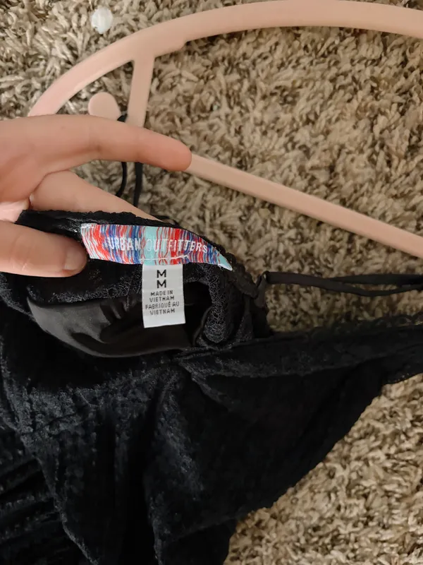 Urban Outfitters Black Lace Romper - Image 2