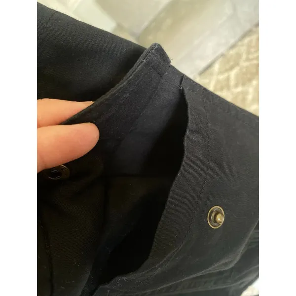 Zenana Outfitters Hooded Vest Black Utility Sherpa‎ Lined Streetwear Layers Boho - Image 9