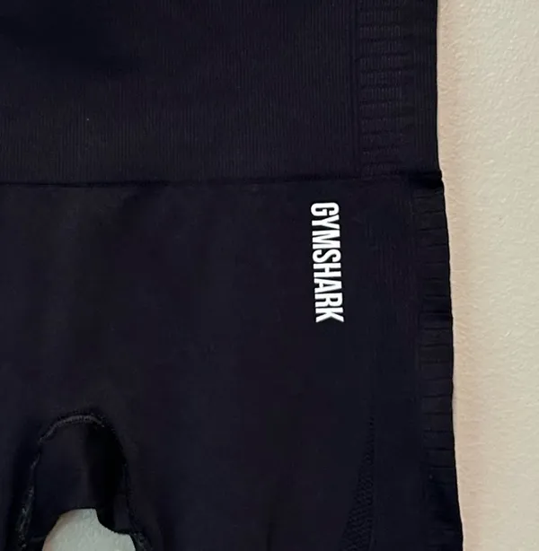 Gymshark black leggings (S) - Image 2