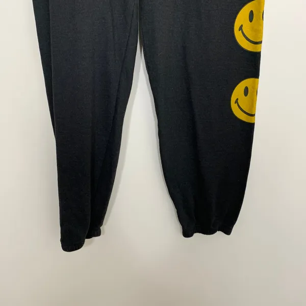 Aviator Nation Smiley 2 Sweatpant Pull On Pants Jogger Womens XL - Image 6