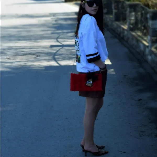 ZARA Graphic T-Shirt Trafaluc Bloggers Favorite Free Buffet Tee S - Image 6