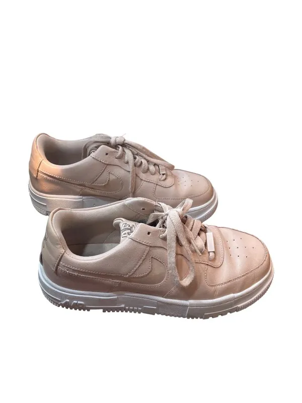 Nike Air Force 1 pixel wms pink white leather low top sneakers sz 9.5 SKU 10-465 - Image 3