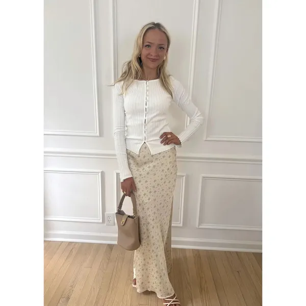Free People Tilly Long Sleeve Top in Ivory X-Small New Womens - Image 16
