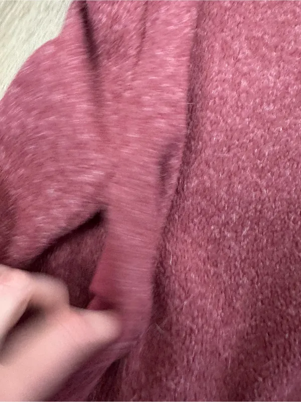 Nike Maroon Pullover Sweater Hoodie - Image 5