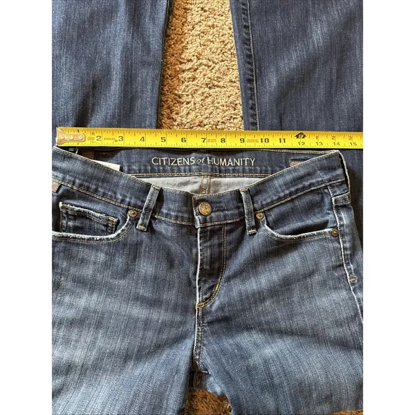 Women's Citizens Of Humanity Sz 27 Long Tall Kelly Low Rise Bootcut Jeans Y2K - Image 6
