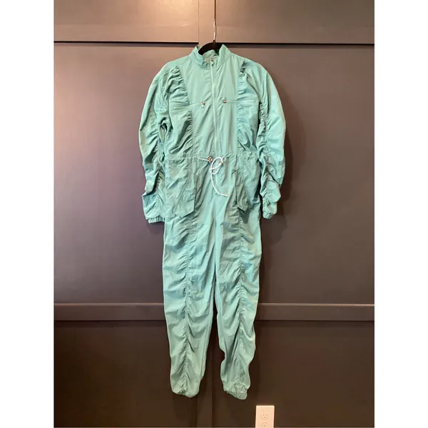 Fabletics Mckenzie Woven jumpsuit in Soft Pine Green XS - Image 2