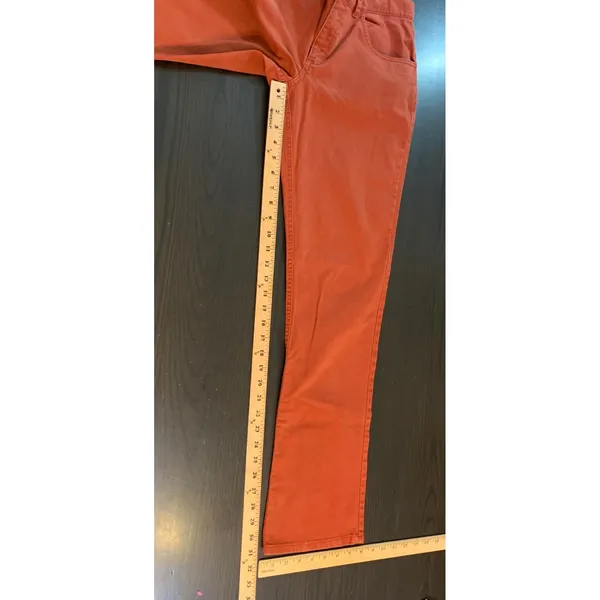 Helly Hansen‎ Womens Straight Leg Stretch Pants Burnt Orange Rust Size Medium - Image 8