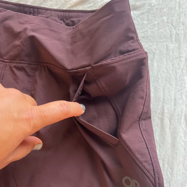 Outdoor Research Women's‎ Athletic Shorts in Deep Purple - Image 9