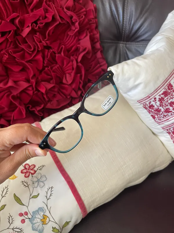 Kate Spade new york Rebecca 49mm Reading Glasses SKY BLUE , 1.0 - Image 10