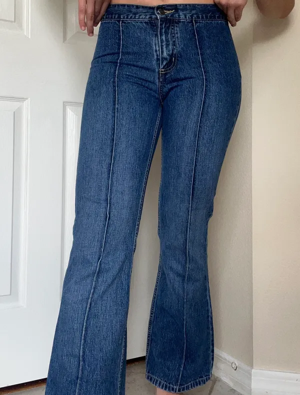 Bootcut Flare Denim Jeans - Image 3