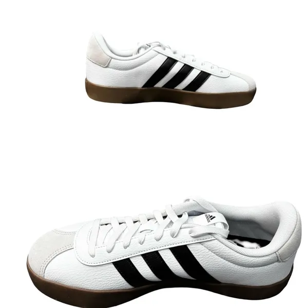 Adidas VL Court 3.0 Sneakers Men's 11.5 White Black BNIB Skate Shoes - Image 3