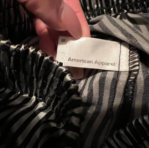 American Apparel Striped Joggers - Image 3