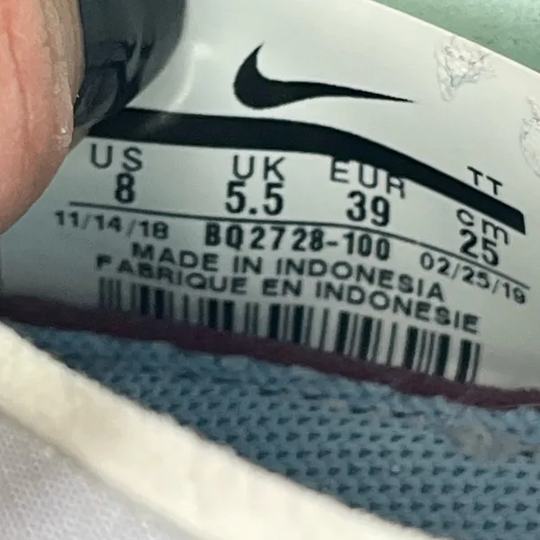 Nike React Element 55 Women's Shoes Frosted Spruce Running Sneakers 8 - Image 9