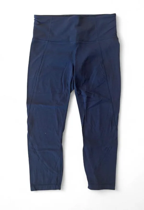 Athleta Navy Capri Crop Leggings - Image 2