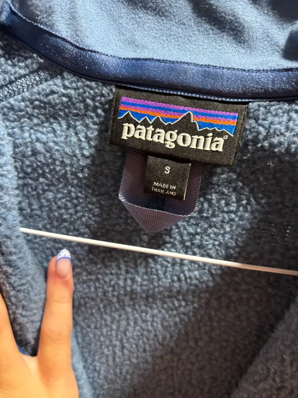 Blue Patagonia Half-Zip Pullover - Image 4