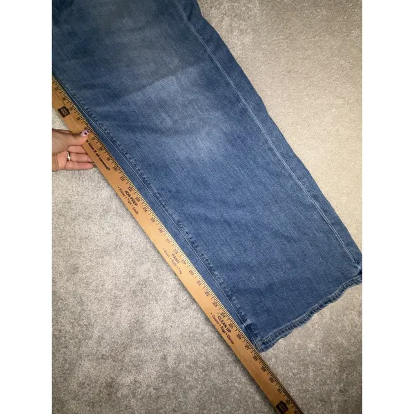 American Eagle Womens Super High-Rise Baggy Wide Leg Jeans 14 Meas: 34x27 - Image 10