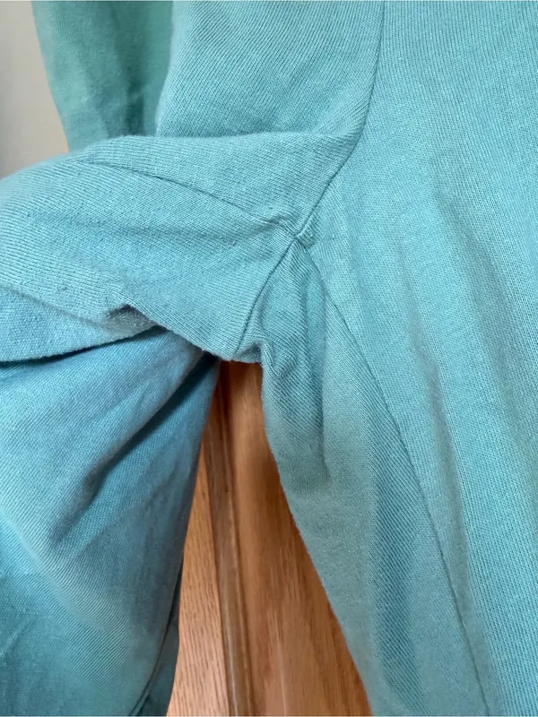 American Eagle Sage Green Wide Leg Pull On Pants Elastic Drawstring Waist XL - Image 4