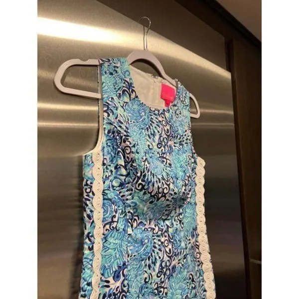 Lilly Pulitzer Mila Stretch‎ Shift Dress size 2 - Image 3