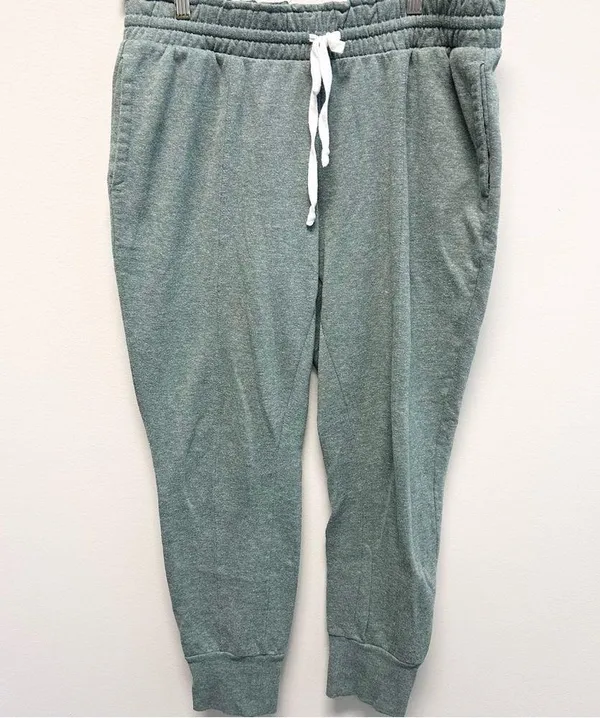 Xhilaration Green Jogger Pajama / Lounge Bottoms Large - Image 7