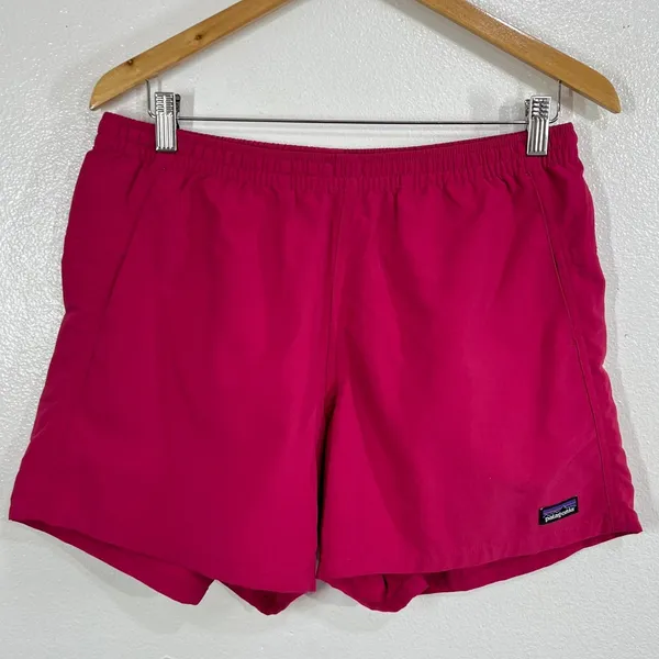 Patagonia Baggies 5" Shorts Women's Medium Craft Pink Fuchsia Nylon Active Swim - Image 2