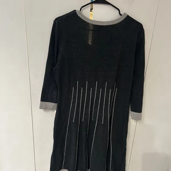 Nine West Black and Gray Tunic Top - Image 8