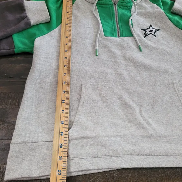 Dallas Stars Antigua Women’s Jackpot 1/4 Zip Hoodie Size Large NHL - Image 4