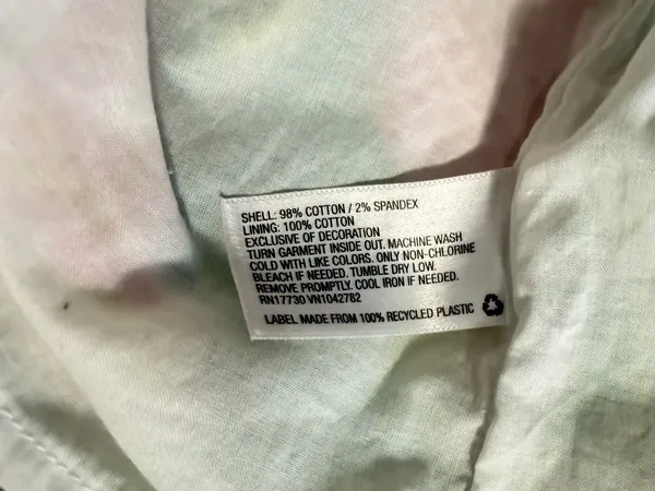 Lilly Pulitzer Pink Label Top with Green and Yellow Trim - Image 5