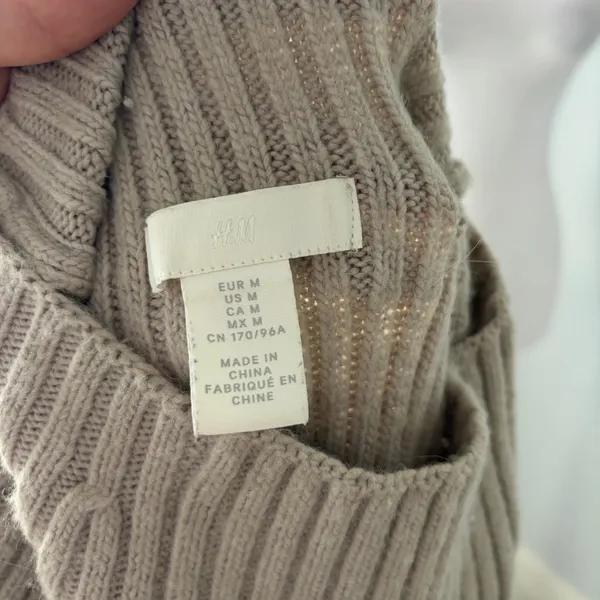H&M turtleneck sweater  - Image 3