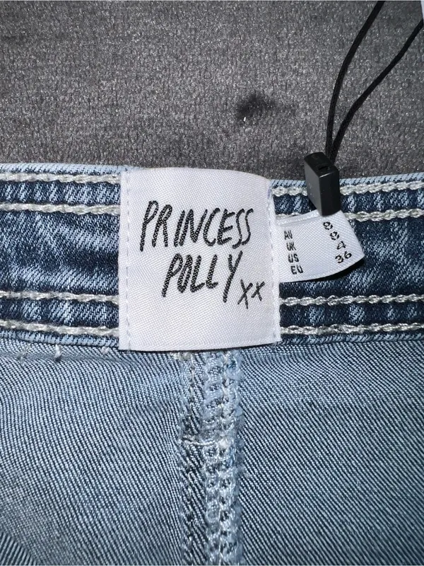 Princess Polly Grishea Low Rise Denim Skirt Size 4 New with tag - Image 10