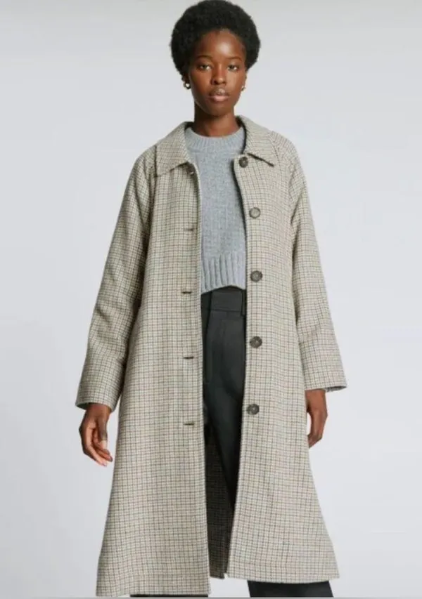 Everlane Italian Rewool trench NEW - Image 5
