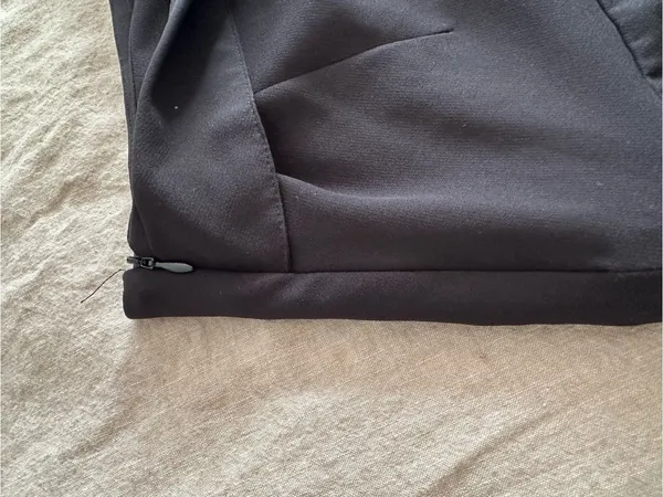 Zara Black Wrap Tie Skort XS - Image 4