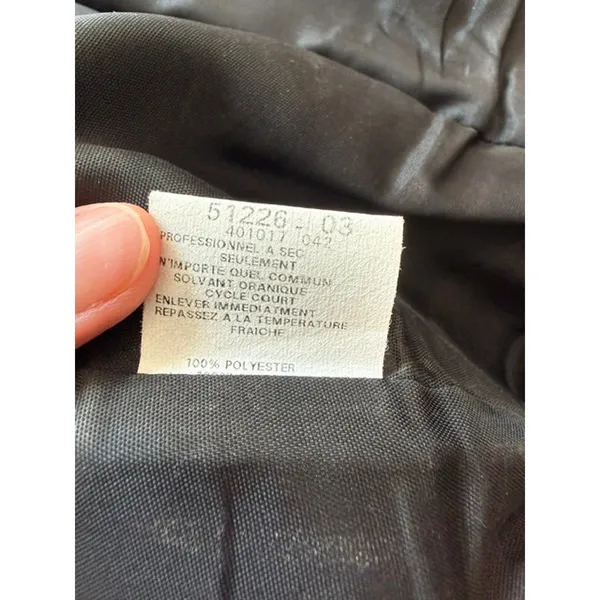 Jessica McClintock Y2K Black Strapless Gown Sz2 - Image 8