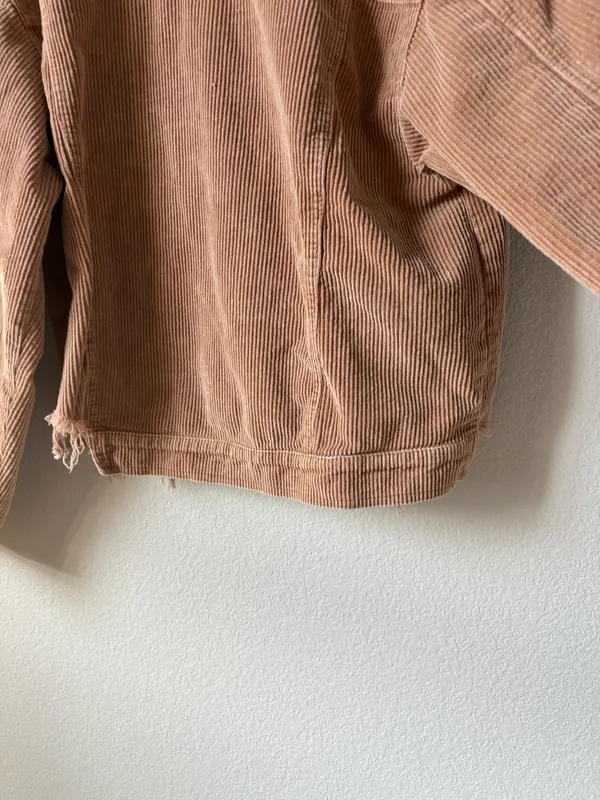 POL Tan Corduroy Denim Jacket - Image 7